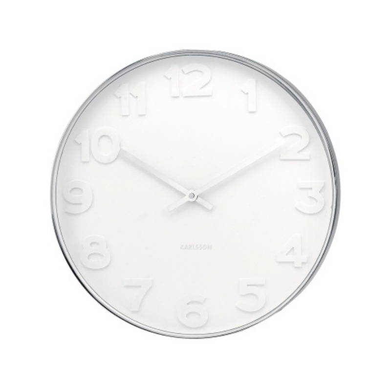 Mr White wall clock KA4381