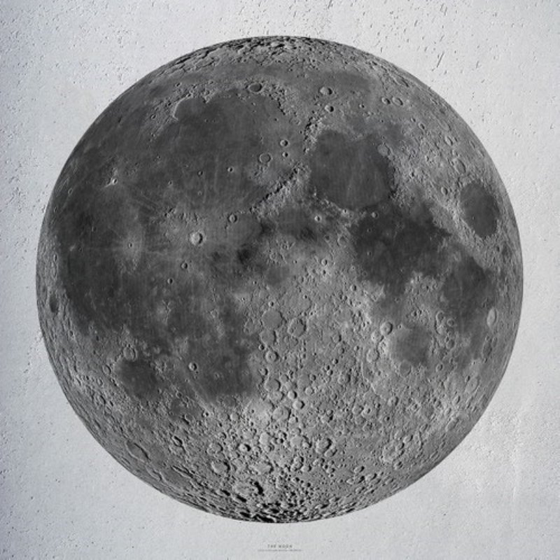 ConCrete NASA- The Moon Gallery 70x70/ 84054-7070-CO